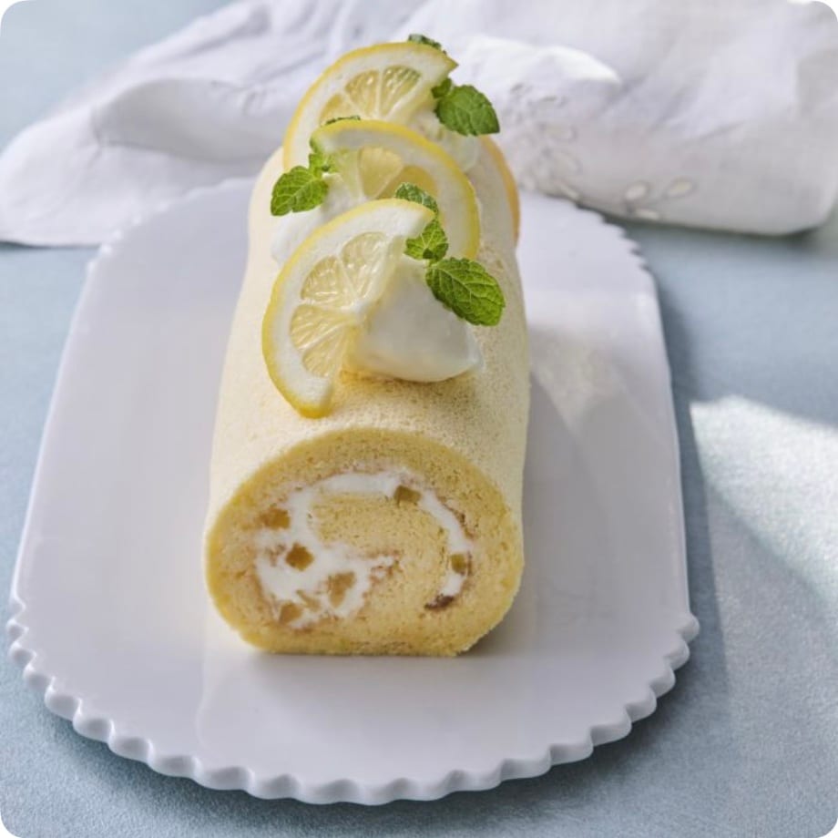 レモンチーズシフォンロール